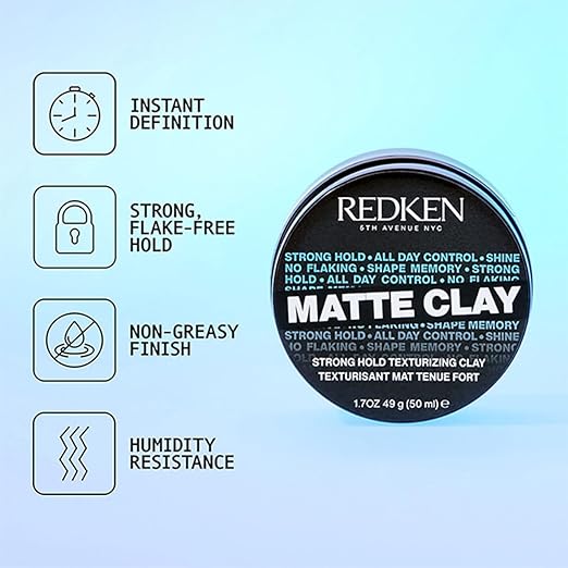 Redken Matte Clay Strong Hold,