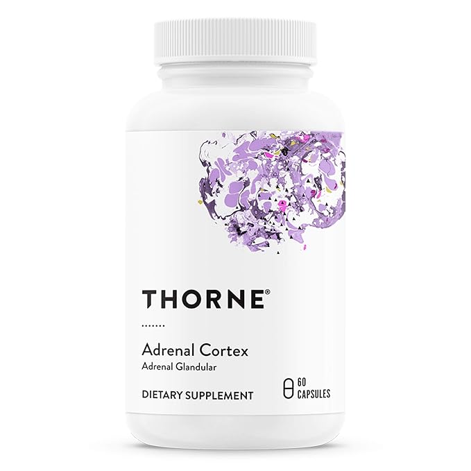 Thorne Research, Adrenal Cortex, 60 Vegetarian Capsules - Classic Derma