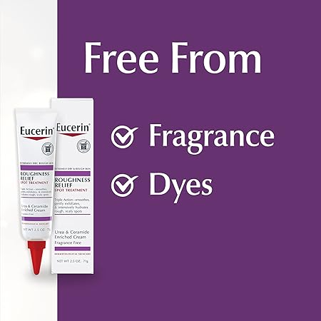 Eucerin Roughness Relief Spot Treatment Cream, 2.5 Ounce