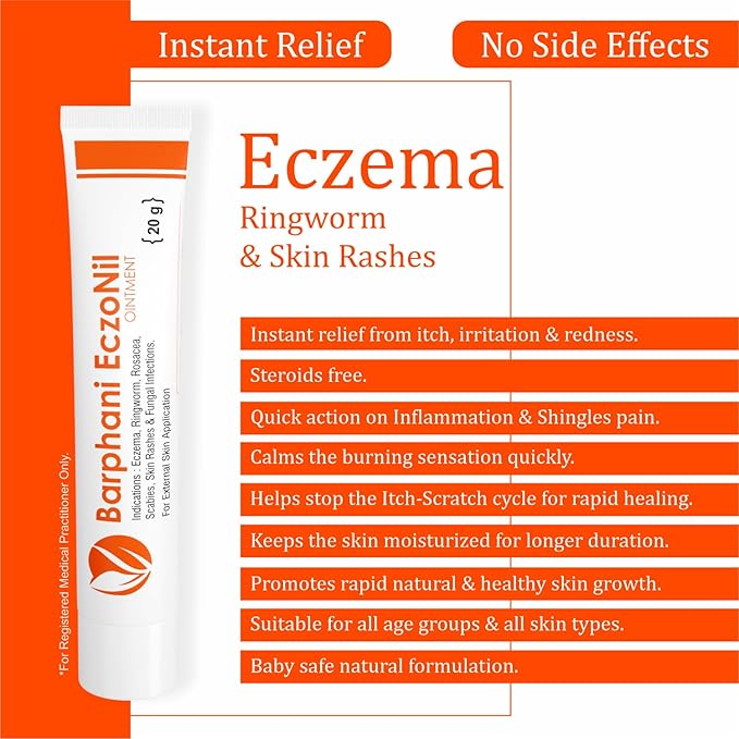 Barphani EczoNil Ointment (20gm Each)