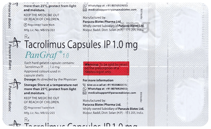 Tacrolim 1mg Capsule
