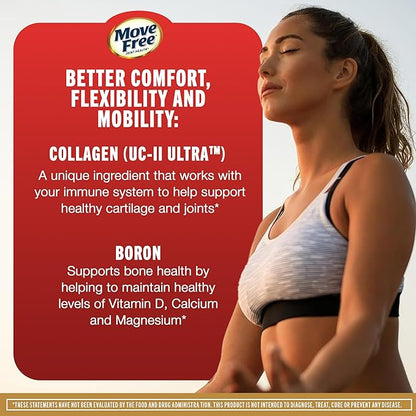 Schiff Ultra Joint Supplement with Collagen and Hyaluronic Acid, 30 Count