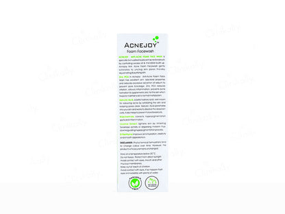 Acnejoy Advanced Anti-Acne Foam Facewash