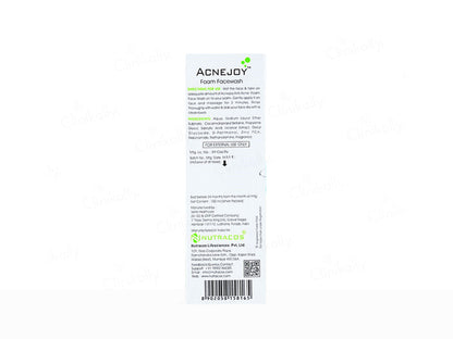 Acnejoy Advanced Anti-Acne Foam Facewash