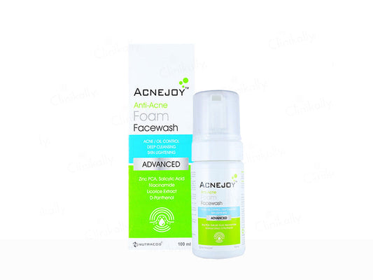 Acnejoy Advanced Anti-Acne Foam Facewash - Classic derma
