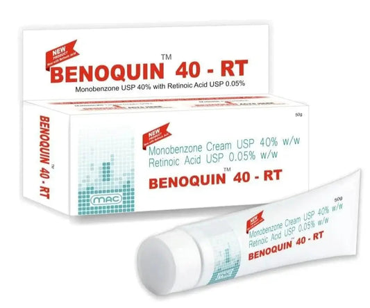 Benoquin 40-RT Cream 50gm - Classic Derma