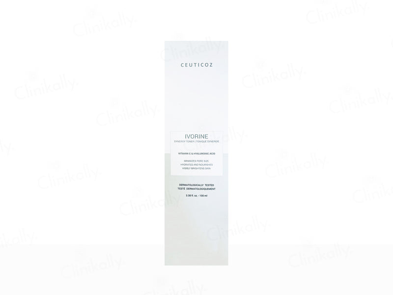 Ceuticoz Ivorine Vitamin C & Hyaluronic Acid Synergy Toner - Classic derma