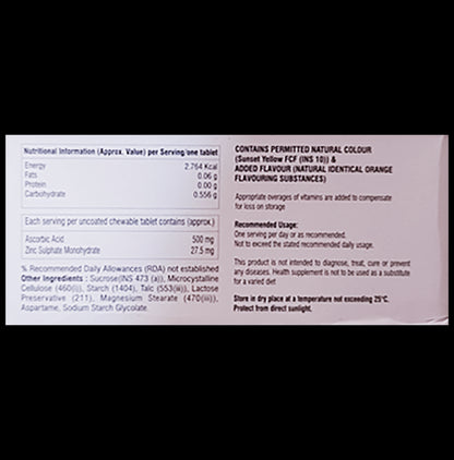 100 Percee Chewable Tablet