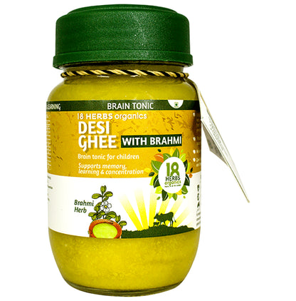 18 Herbs Organics Desi Ghee with Brahmi - Classic Derma