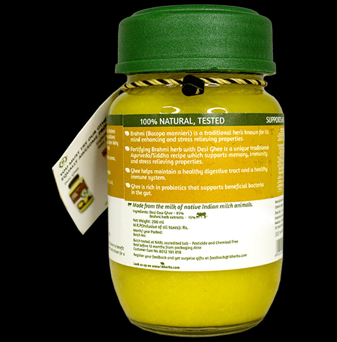 18 Herbs Organics Desi Ghee with Brahmi