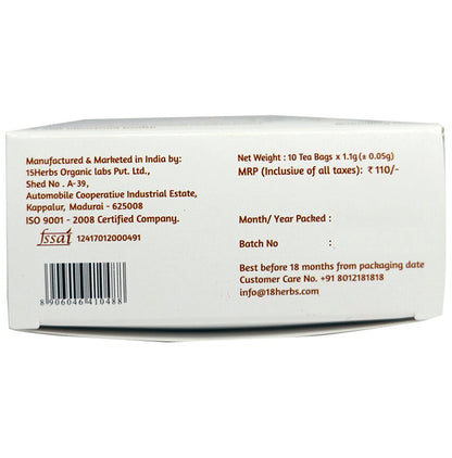 18 Herbs Organics Hibiscus Tea Bag (1.1gm Each)