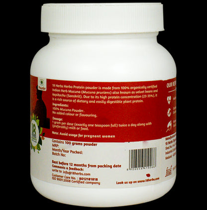 18 Herbs Organics Herbo Protein Powder