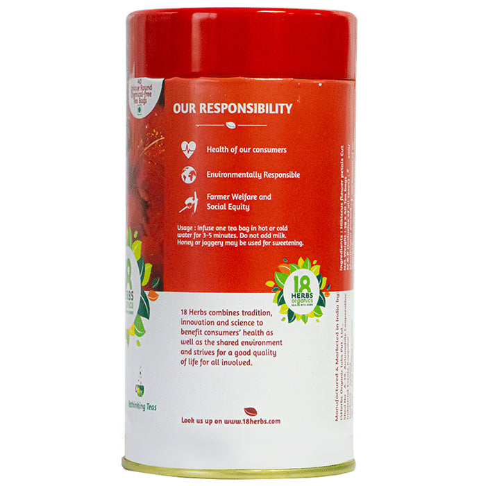 18 Herbs Organics Hibiscus Tea Bag (1gm Each)