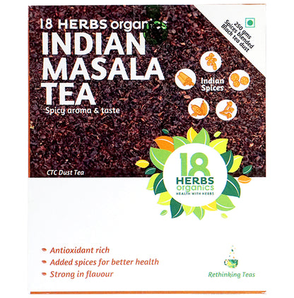 18 Herbs Organics Indian Masala Tea - Classic Derma