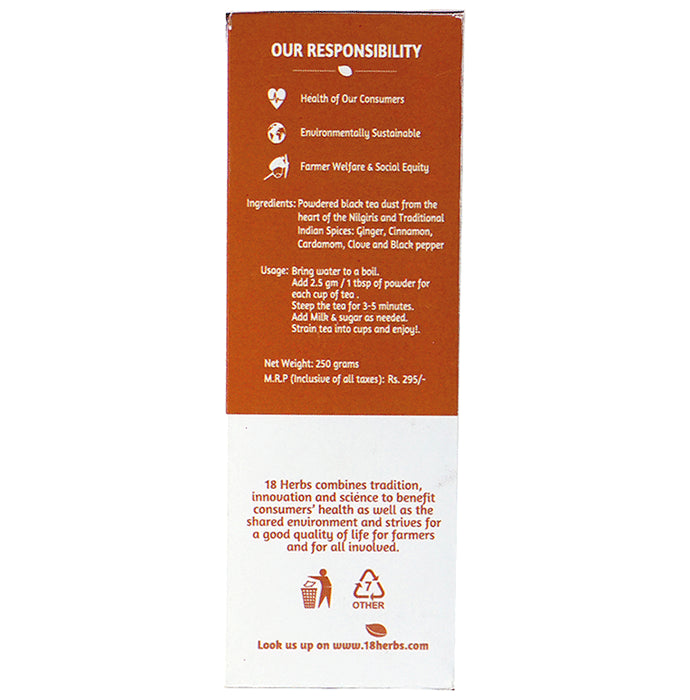 18 Herbs Organics Indian Masala Tea