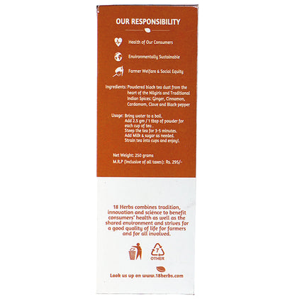 18 Herbs Organics Indian Masala Tea