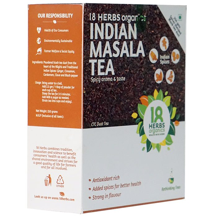 18 Herbs Organics Indian Masala Tea