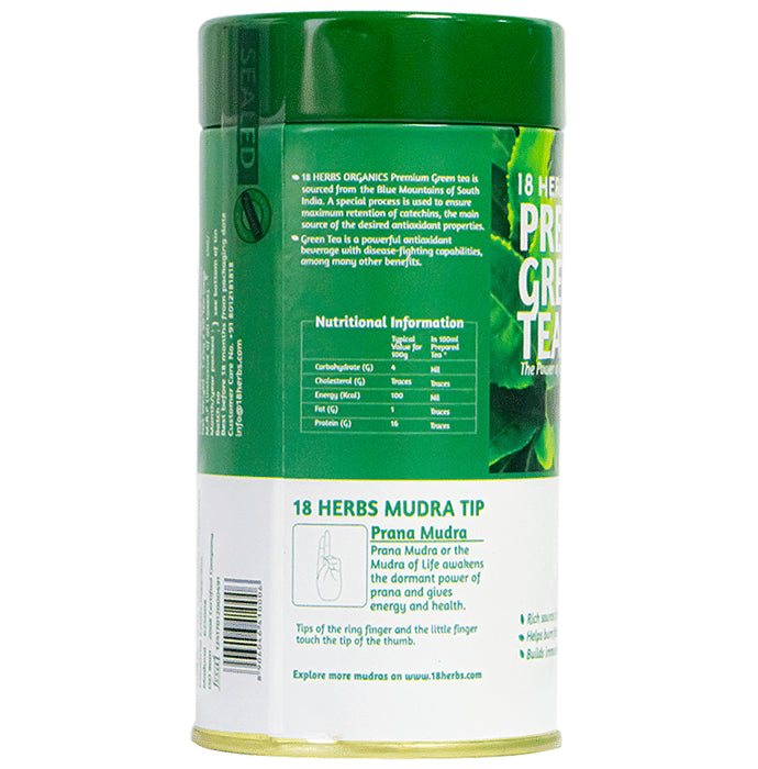 18 Herbs Organics Premium Green Tea Bag (1.25gm Each)