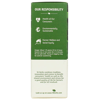 18 Herbs Organics Premium Green Tea Loose Green Tea Leaves