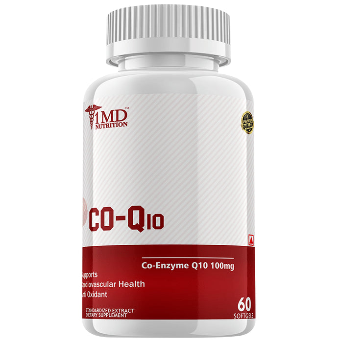 1MD Nutrition Co-Q10 Softgel - Classic Derma