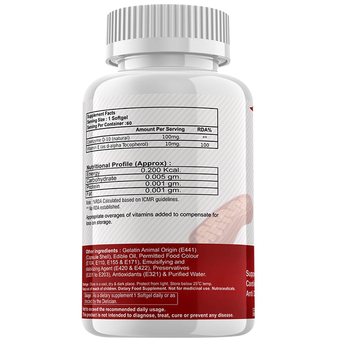 1MD Nutrition Co-Q10 Softgel