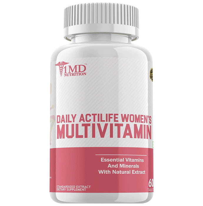 1MD Nutrition Daily Actilife Women's Multivitamin Tablet - Classic Derma
