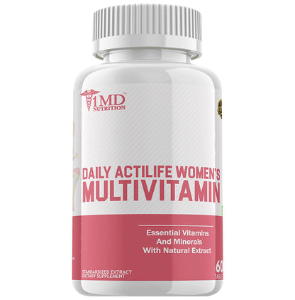1MD Nutrition Daily Actilife Women's Multivitamin Tablet - Classic Derma