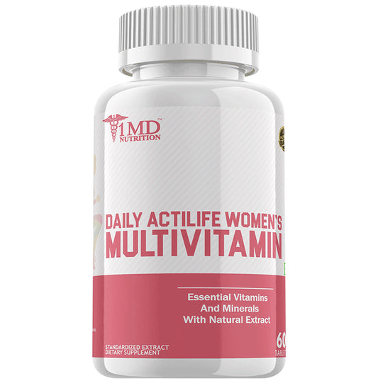 1MD Nutrition Daily Actilife Women's Multivitamin Tablet - Classic Derma