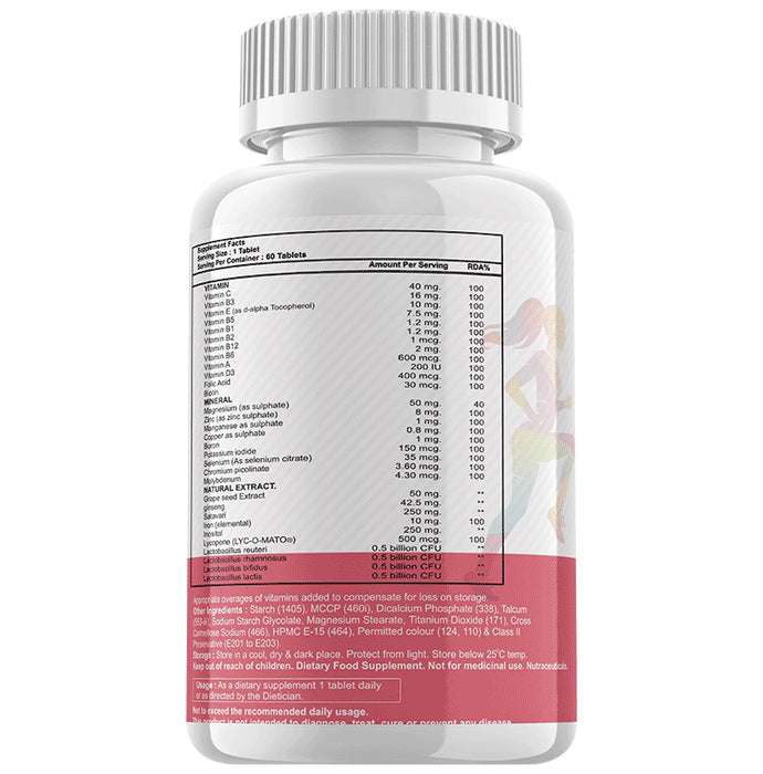 1MD Nutrition Daily Actilife Women's Multivitamin Tablet