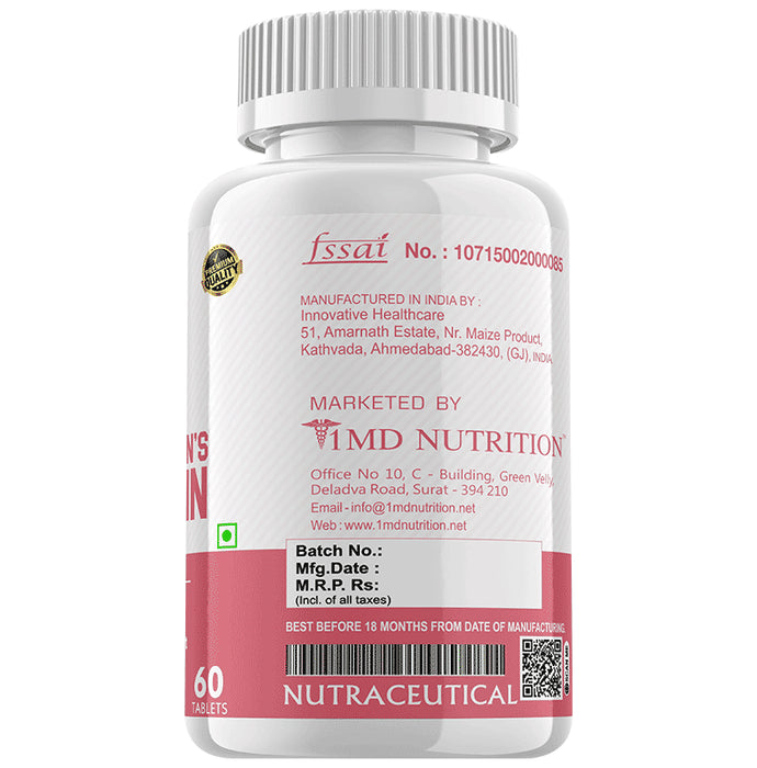 1MD Nutrition Daily Actilife Women's Multivitamin Tablet