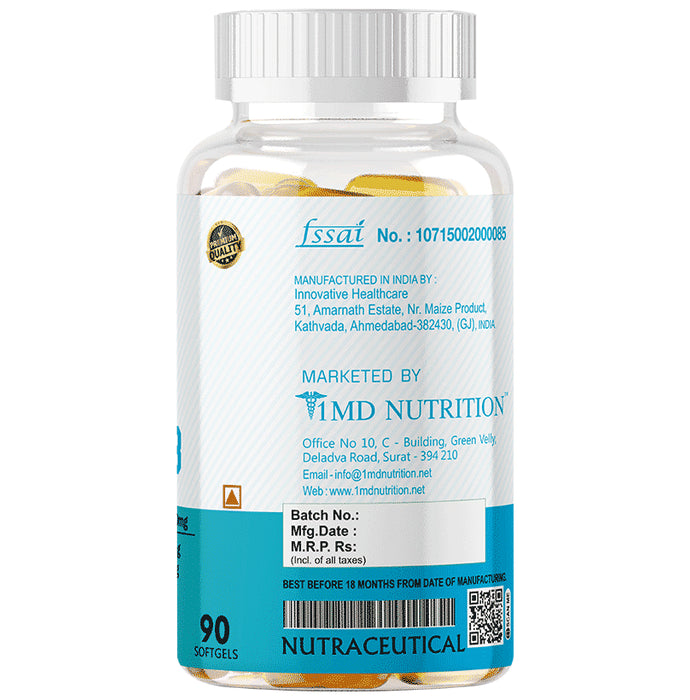 1MD Nutrition Omega 3 Softgel