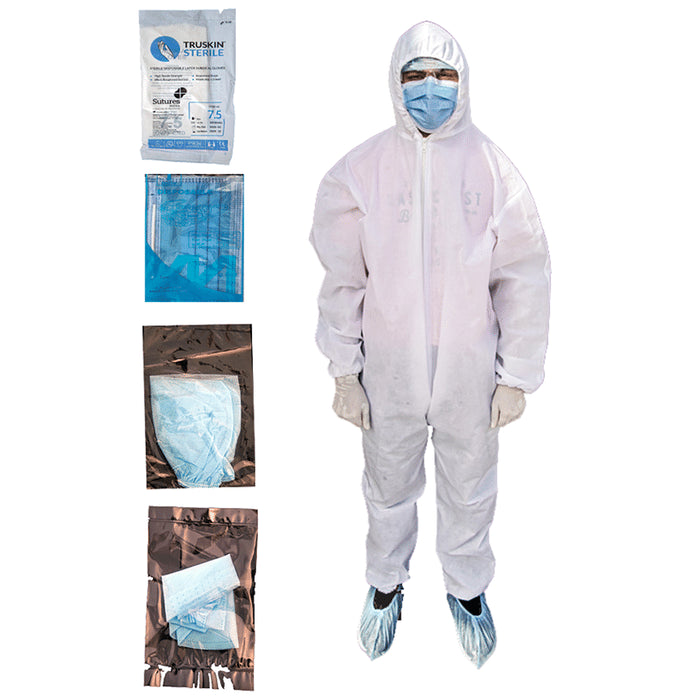 1Mile Free Size 95GSM PPE Kit - Classic Derma