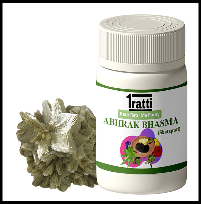 1ratti Abhrak Bhasma (Shataputi) - Classic Derma