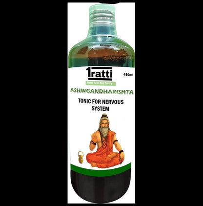 1ratti Ashwgandharishta (450ml Each) - Classic Derma