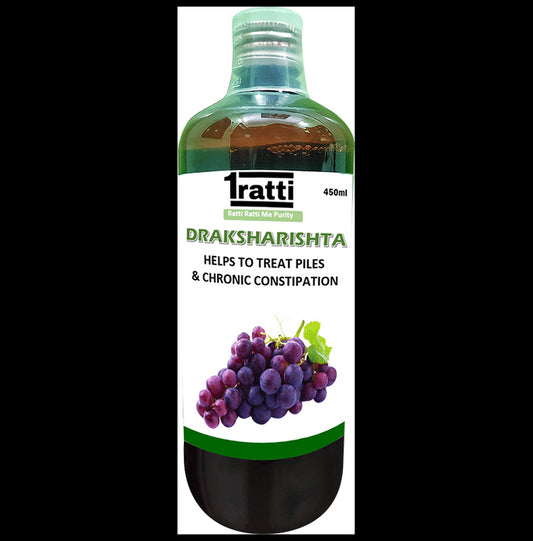 1ratti Draksharishta (450ml Each) - Classic Derma