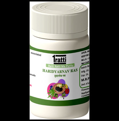 1ratti Haridyarnav Ras Tablet (60 Each) - Classic Derma