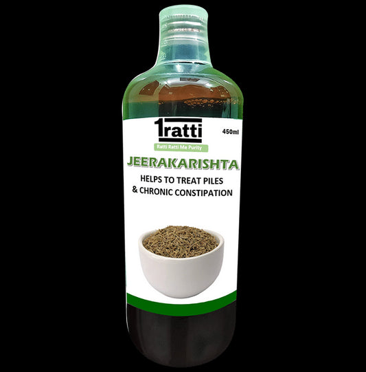 1ratti Jeerakarishta (450ml Each) - Classic Derma
