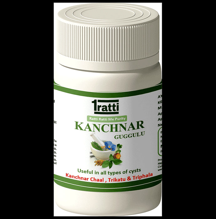 1ratti Kanchnar Guggulu Tablet - Classic Derma