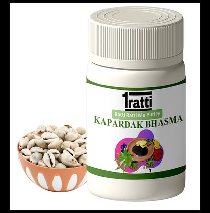 1ratti Kapardak Bhasma - Classic Derma