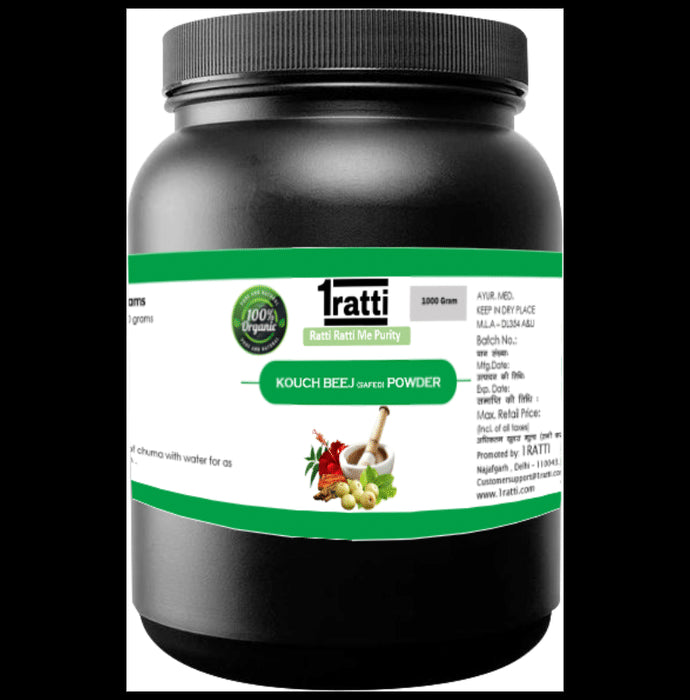 1ratti Kouch Beej (Safed) Powder - Classic Derma