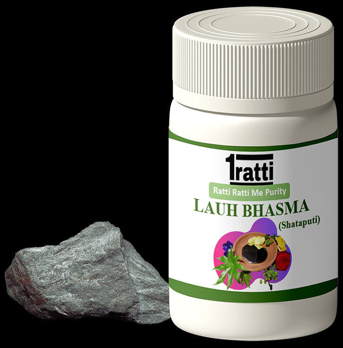 1ratti Lauh Bhasma (Shataputi) - Classic Derma
