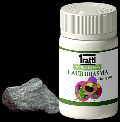 1ratti Lauh Bhasma (Shataputi) - Classic Derma