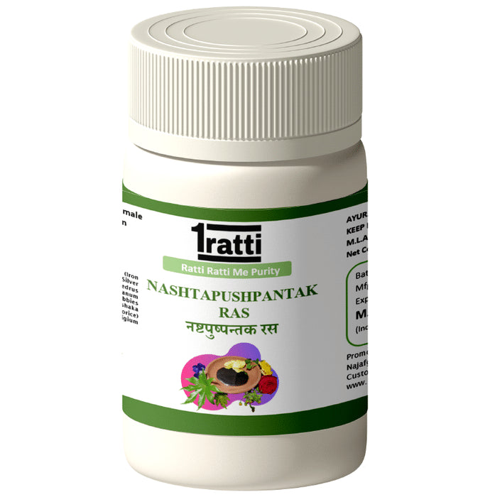 1ratti Nashtapushpantak Ras (60 Each) - Classic Derma