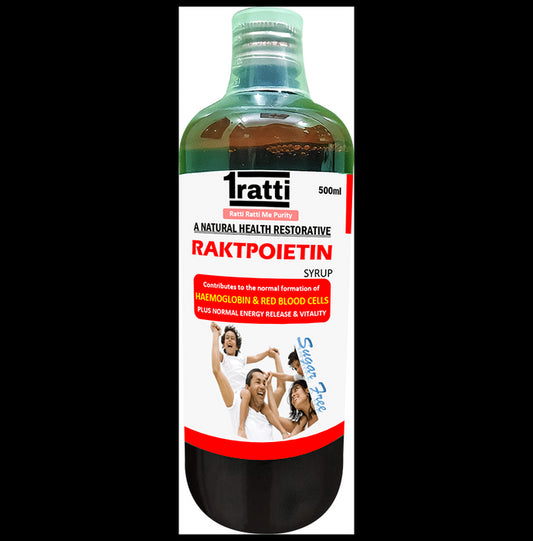 1ratti Raktpoietin Syrup (500ml Each) - Classic Derma
