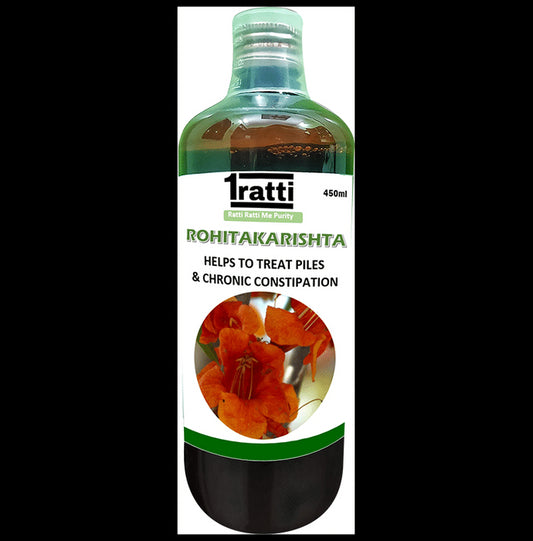 1ratti Rohitakarishta (450ml Each) - Classic Derma