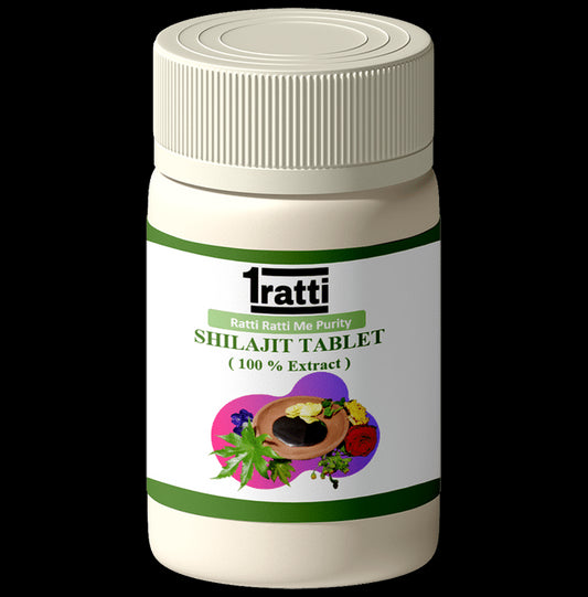 1ratti Shilajit Tablet - Classic Derma