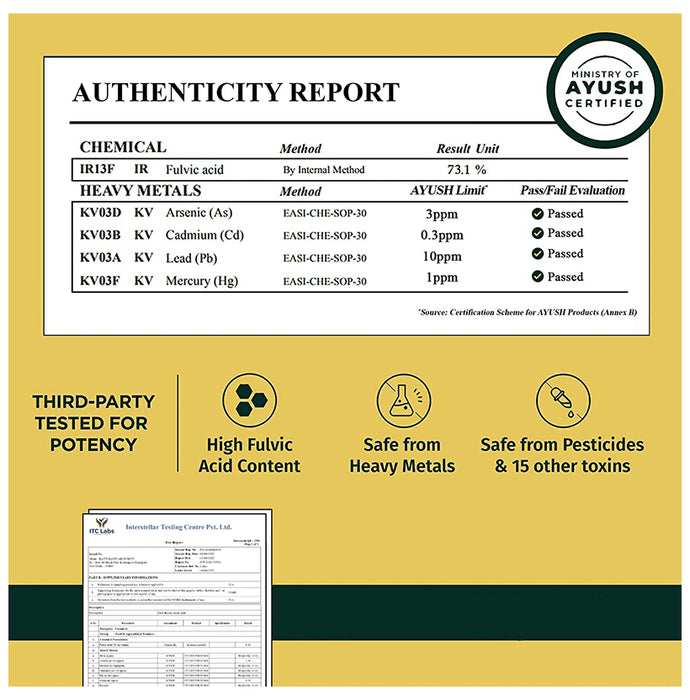 1ratti Shilajit Tablet