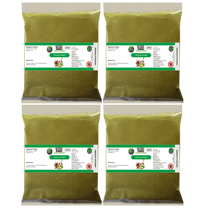 1ratti Triphala Powder (1000gm Each) - Classic Derma
