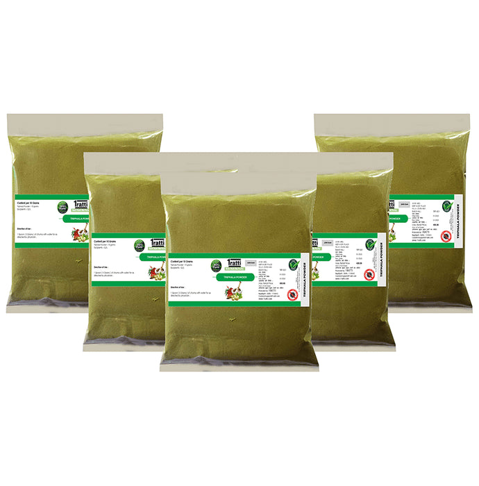 1ratti Triphala Powder (1000gm Each) - Classic Derma
