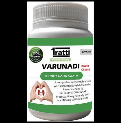 1ratti Varunadi Kwath Churna (100gm Each) - Classic Derma